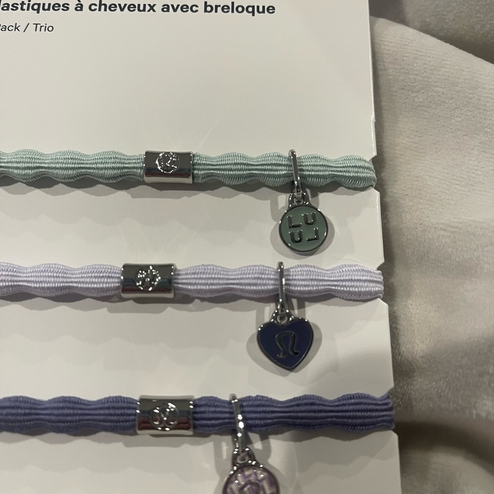 New lululemon Charm Hair Ties - Picture 2 of 2